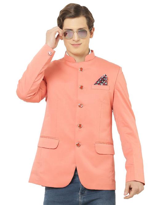 cotton blend casual blazer - 18961930 - Very Small Image - 1