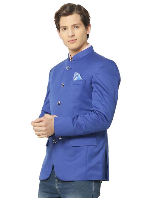 cotton blend casual blazer - 18961931 - Very Small Image - 1