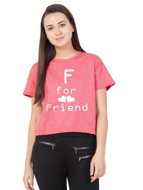 pink cotton crop top - 18962079 - Very Small Image - 1