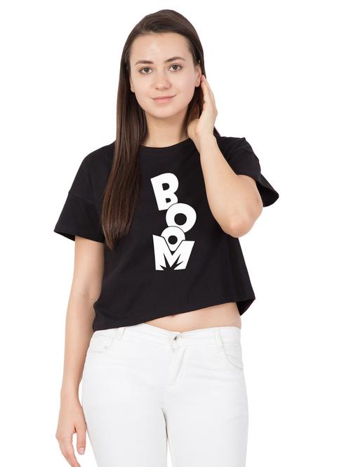 round neck printed regular tee - 18962148 - Very Small Image - 1