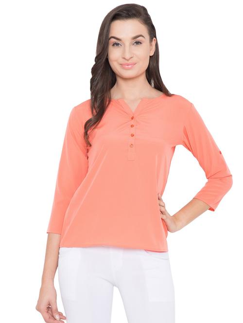 orange coloured regular top - 18962251 - Very Small Image - 1