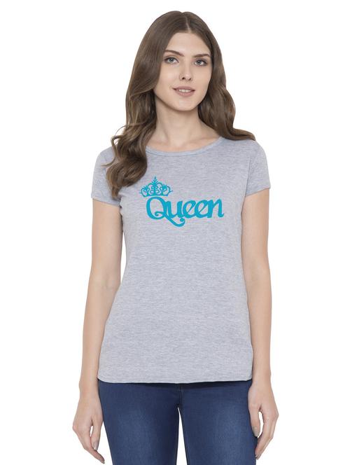 round neck printed regular tee - 18962542 - Very Small Image - 1
