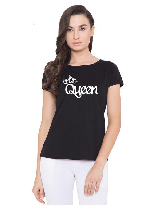 round neck printed regular tee - 18962596 - Very Small Image - 1