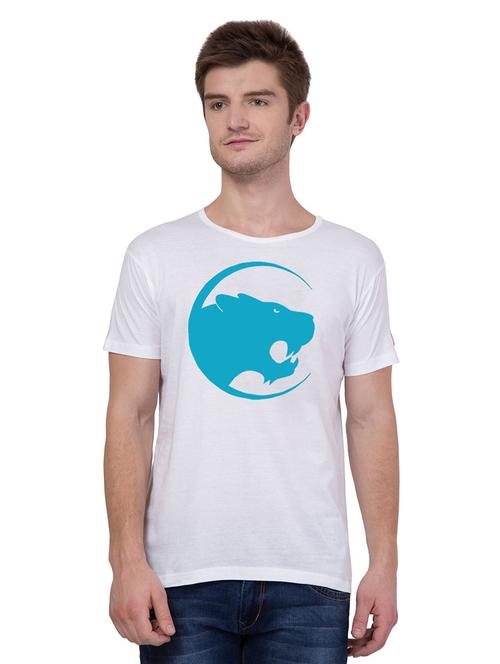 round neck chest printed t-shirt - 18963016 - Very Small Image - 1