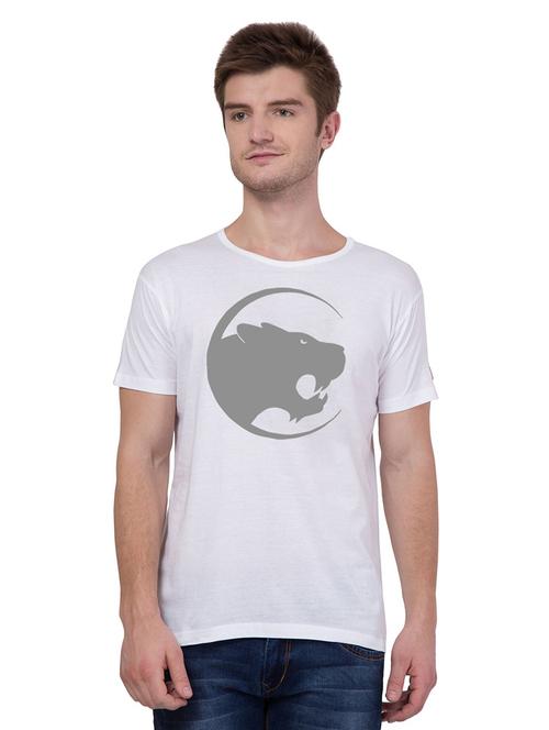round neck printed regular t-shirt - 18963018 - Very Small Image - 1