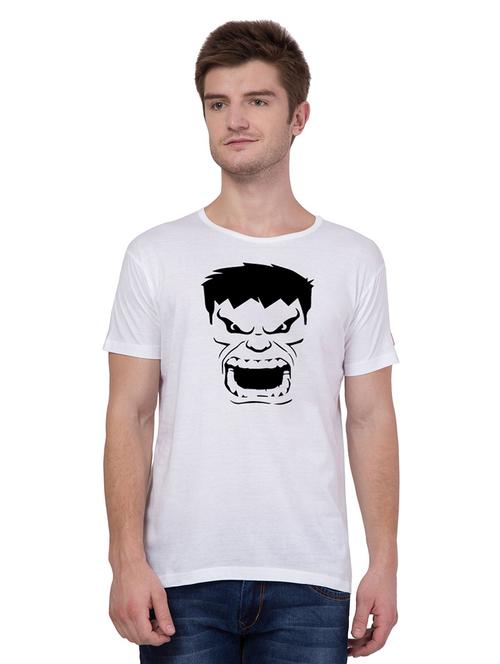round neck chest printed t-shirt - 18963045 - Very Small Image - 1