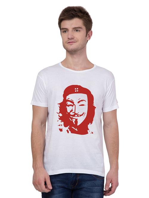 round neck chest printed t-shirt - 18963064 - Very Small Image - 1