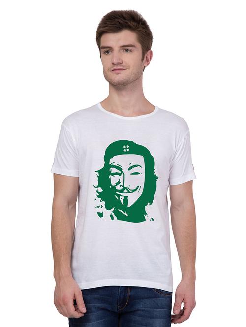 round neck chest printed t-shirt - 18963066 - Very Small Image - 1
