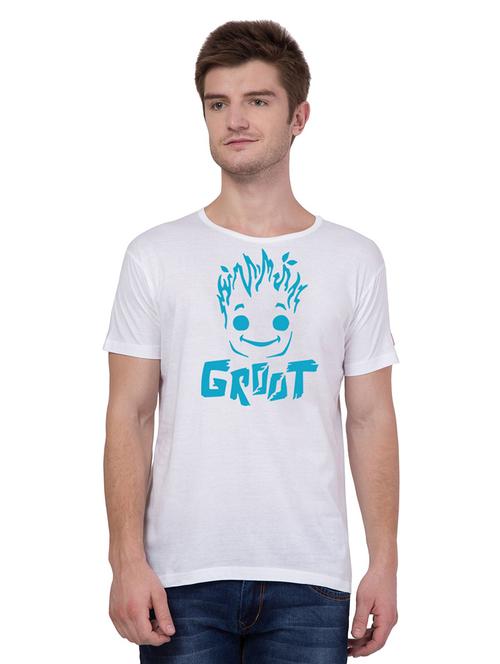 round neck printed regular t-shirt - 18963071 - Very Small Image - 1