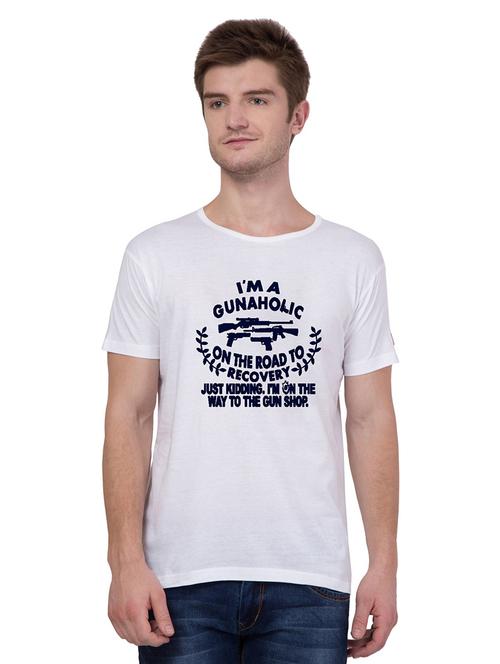 round neck printed regular t-shirt - 18963085 - Very Small Image - 1