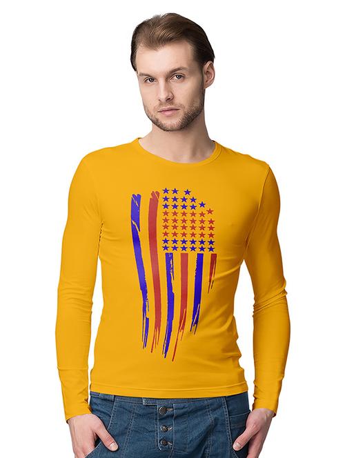 yellow cotton tshirt - 18963235 - Very Small Image - 1
