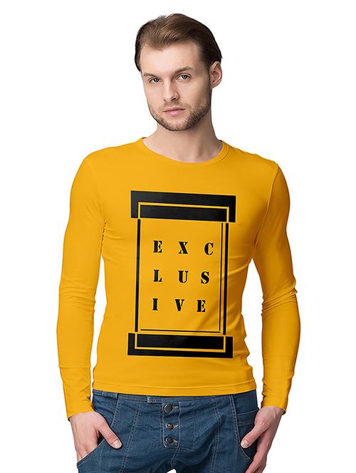 yellow cotton tshirt - 18963239 - Very Small Image - 1