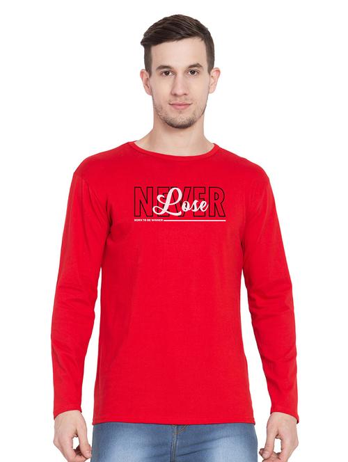 red cotton tshirt - 18963252 - Very Small Image - 1