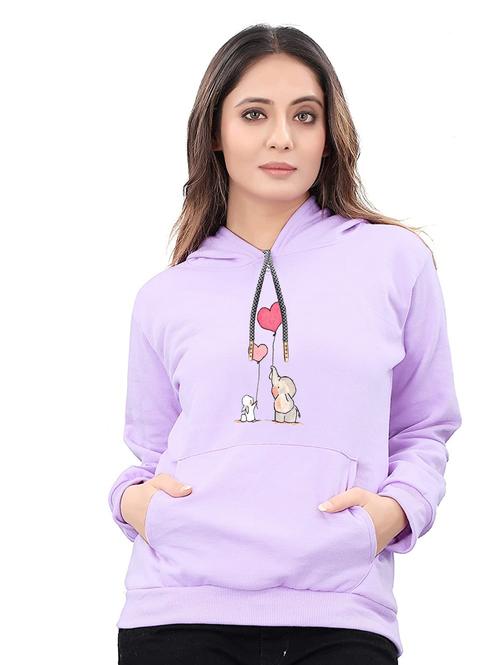 purple fleece sweatshirt - 18963474 - Very Small Image - 1