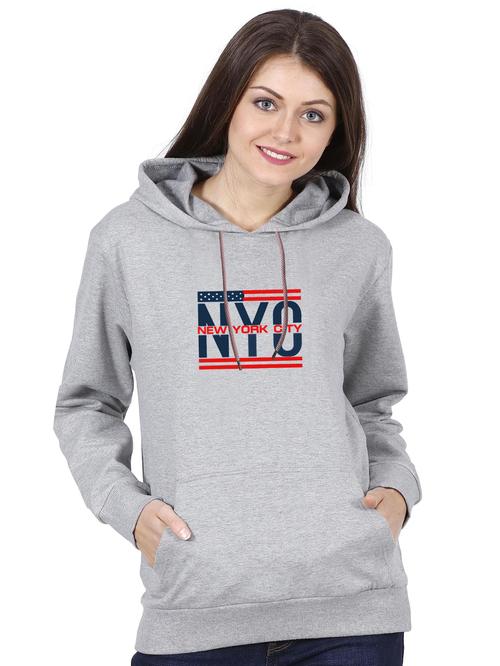 grey fleece sweatshirt - 18963489 - Very Small Image - 1