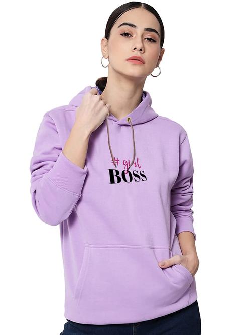 purple fleece sweatshirt - 18963502 - Very Small Image - 1