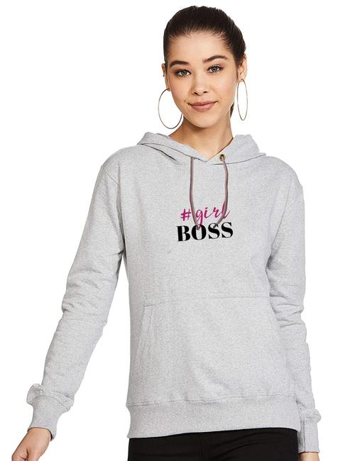 grey fleece sweatshirt - 18963503 - Very Small Image - 1