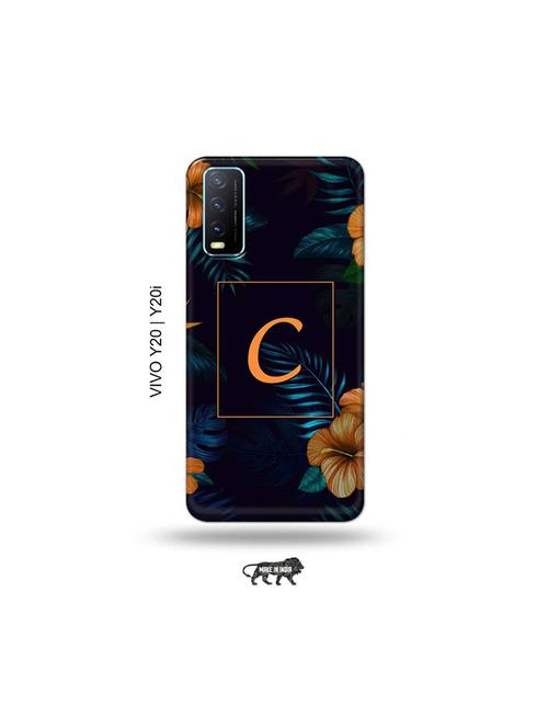 floral c back cover compatible with vivo y20, y20i, y20g, y20a, y12s, y12g - 18964209 - Very Small Image - 1
