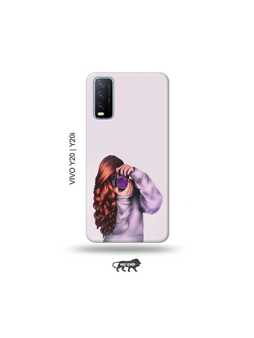 camera buff girl back cover compatible with vivo y20, y20i, y20g, y20a, y12s, y12g - 18964268 - Very Small Image - 1