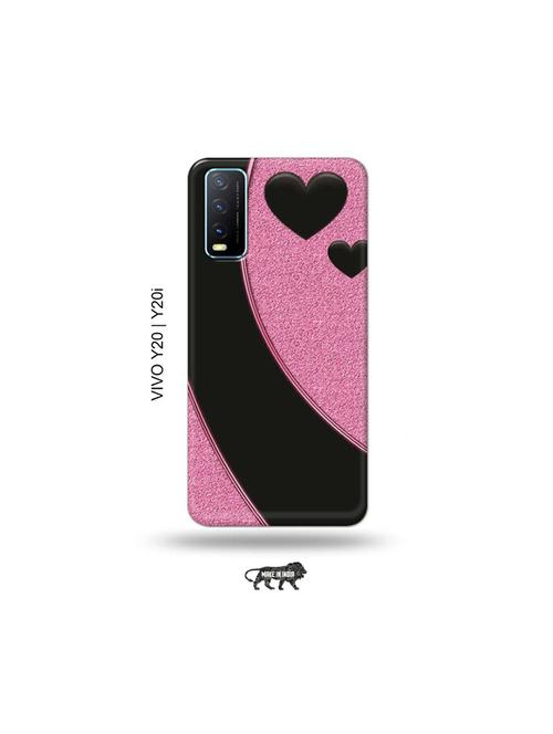 hearts back cover compatible with vivo y20, y20i, y20g, y20a, y12s, y12g - 18964294 - Very Small Image - 1