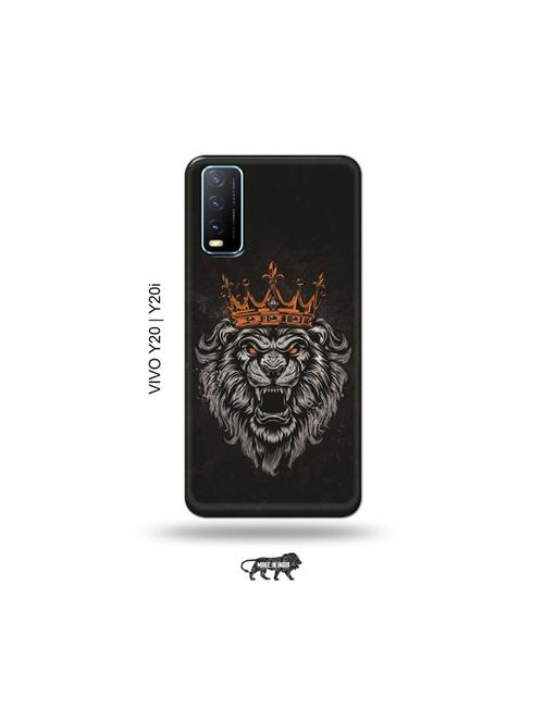 king lion back cover compatible with vivo y20, y20i, y20g, y20a, y12s, y12g - 18964332 - Very Small Image - 1