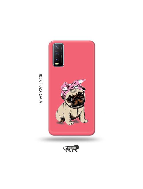 cute dog back cover compatible with vivo y20, y20i, y20g, y20a, y12s, y12g - 18964340 - Very Small Image - 1