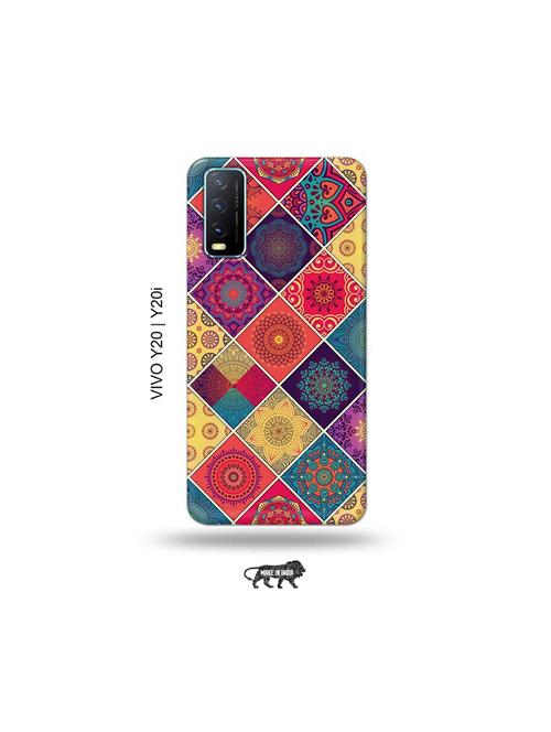 aztec back cover compatible with vivo y20, y20i, y20g, y20a, y12s, y12g - 18964368 - Very Small Image - 1