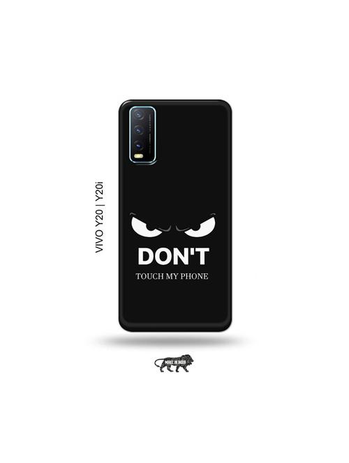 don't touch my phone back cover compatible with vivo y20, y20i, y20g, y20a, y12s, y12g - 18964416 - Very Small Image - 1