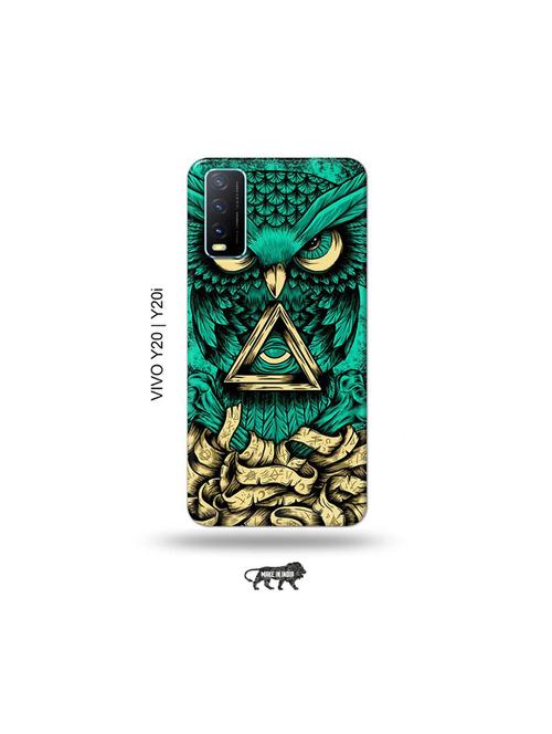 dark owl back cover compatible with vivo y20, y20i, y20g, y20a, y12s, y12g - 18964418 - Very Small Image - 1