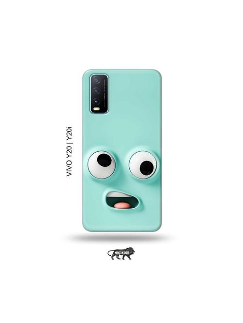 funny face emoji back cover compatible with vivo y20, y20i, y20g, y20a, y12s, y12g - 18964429 - Very Small Image - 1