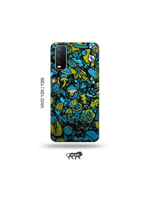 nerds back cover compatible with vivo y20, y20i, y20g, y20a, y12s, y12g - 18964564 - Very Small Image - 1