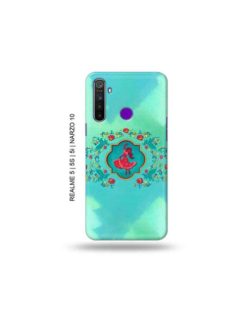 indie girl back cover compatible with realme 5, realme 5s, realme 5i, realme narzo 10 - 18965051 - Very Small Image - 1