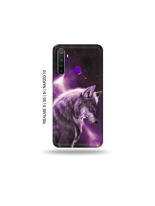 fox back cover compatible with realme 5, realme 5s, realme 5i, realme narzo 10 - 18965140 - Very Small Image - 1