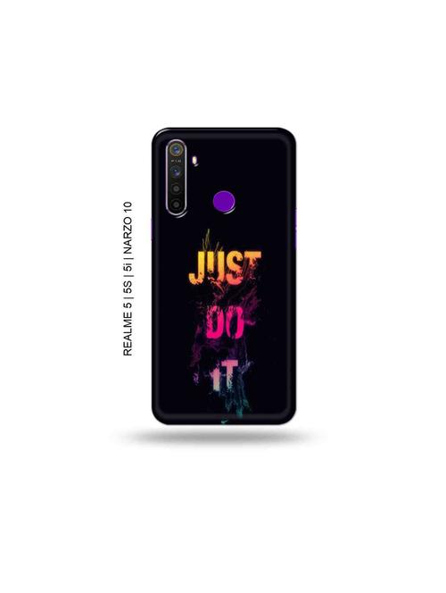 just do it back cover compatible with realme 5, realme 5s, realme 5i, realme narzo 10 - 18965150 - Very Small Image - 1