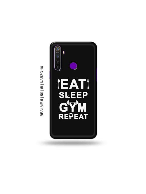 gym workout back cover compatible with realme 5, realme 5s, realme 5i, realme narzo 10 - 18965207 - Very Small Image - 1