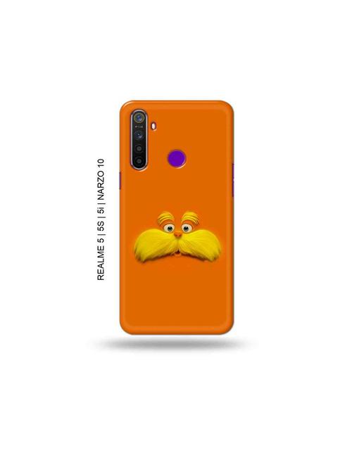 hipster animal back cover compatible with realme 5, realme 5s, realme 5i, realme narzo 10 - 18965231 - Very Small Image - 1