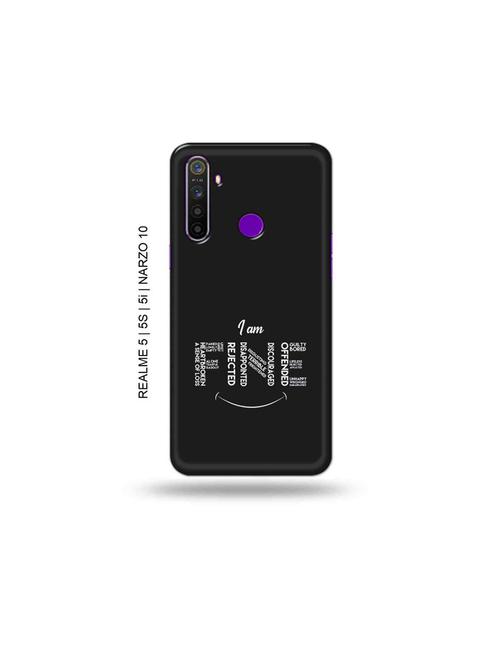 i am fine back cover compatible with realme 5, realme 5s, realme 5i, realme narzo 10 - 18965252 - Very Small Image - 1