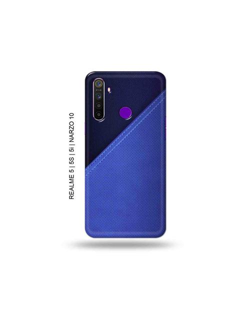 leather back cover compatible with realme 5, realme 5s, realme 5i, realme narzo 10 - 18965277 - Very Small Image - 1