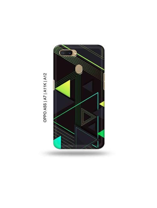 triangular design back cover compatible with oppo a5s, oppo a7, oppo a11k, oppo a12 - 18965920 - Very Small Image - 1