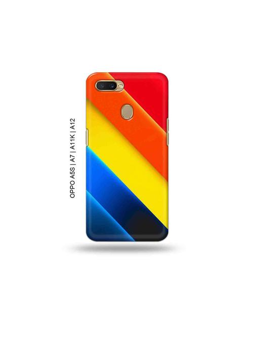 ross strips back cover compatible with oppo a5s, oppo a7, oppo a11k, oppo a12 - 18965934 - Very Small Image - 1