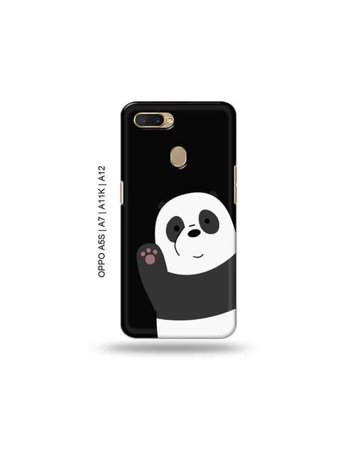 hello panda back cover compatible with oppo a5s, oppo a7, oppo a11k, oppo a12 - 18965956 - Very Small Image - 1
