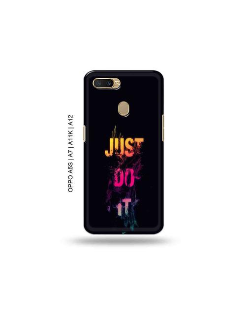 just do it back cover compatible with oppo a5s, oppo a7, oppo a11k, oppo a12 - 18966001 - Very Small Image - 1
