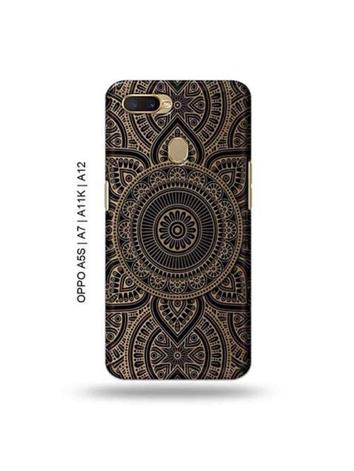 mandala back cover compatible with oppo a5s, oppo a7, oppo a11k, oppo a12 - 18966038 - Very Small Image - 1
