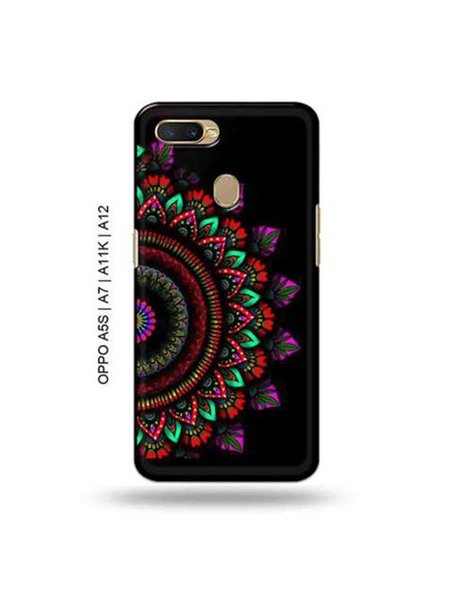 aztec cercle back cover compatible with oppo a5s, oppo a7, oppo a11k, oppo a12 - 18966039 - Very Small Image - 1