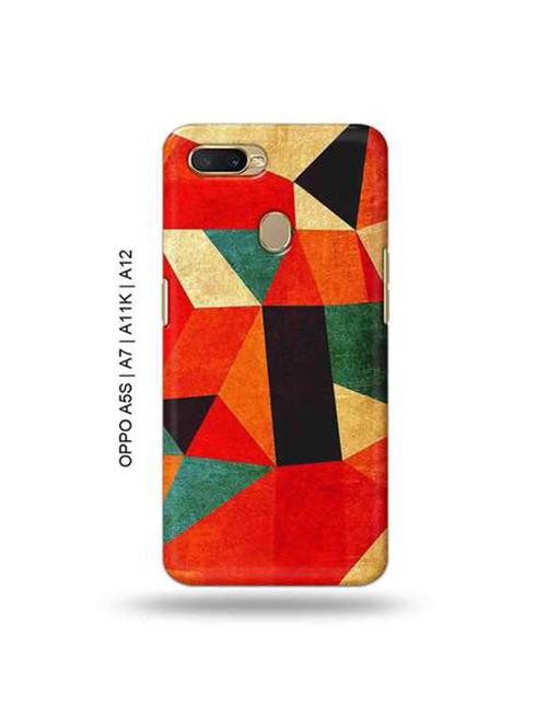 aztec back cover compatible with oppo a5s, oppo a7, oppo a11k, oppo a12 - 18966043 - Very Small Image - 1