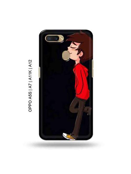 alone boy back cover compatible with oppo a5s, oppo a7, oppo a11k, oppo a12 - 18966165 - Very Small Image - 1