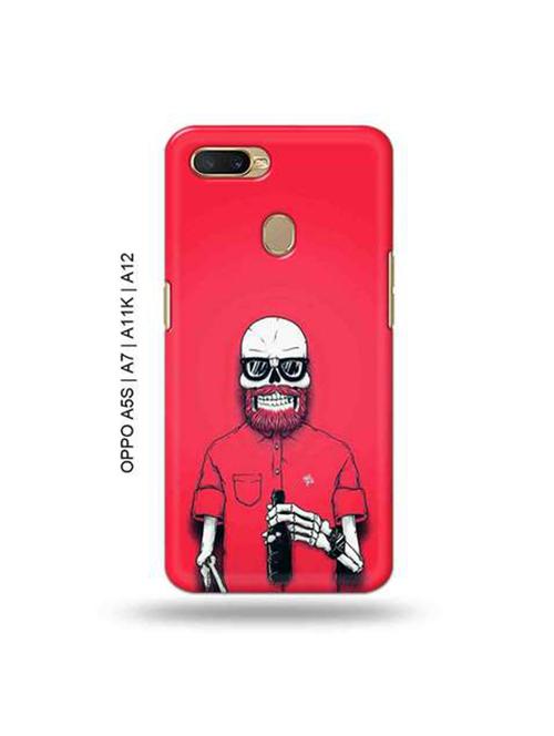 hipster back cover compatible with oppo a5s, oppo a7, oppo a11k, oppo a12 - 18966167 - Very Small Image - 1
