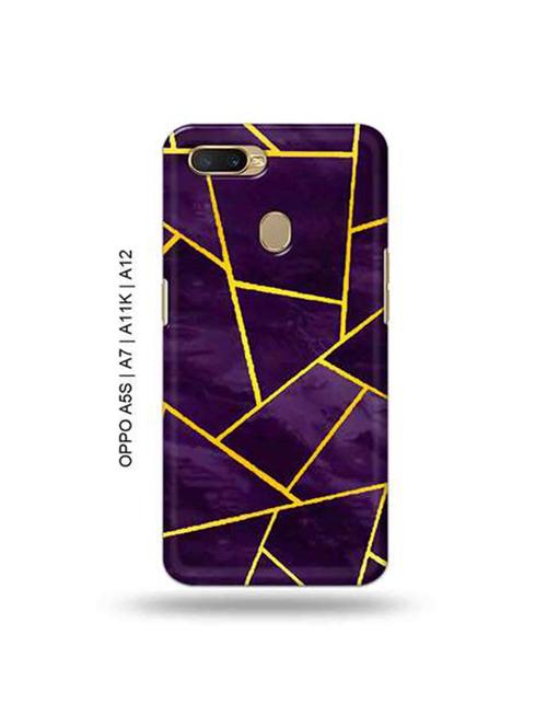 vertical strips back cover compatible with oppo a5s, oppo a7, oppo a11k, oppo a12 - 18966169 - Very Small Image - 1