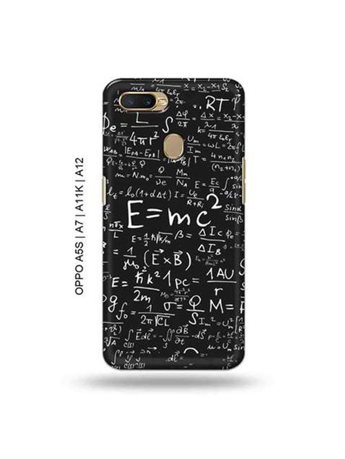 e=mc2 back cover compatible with oppo a5s, oppo a7, oppo a11k, oppo a12 - 18966227 - Very Small Image - 1