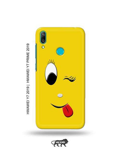 yellow coloured plastic smartphone mobile cover - 18966539 - Very Small Image - 1
